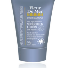 Fleur De Mer SPF 50+ Untinted Sunscreen 375ml